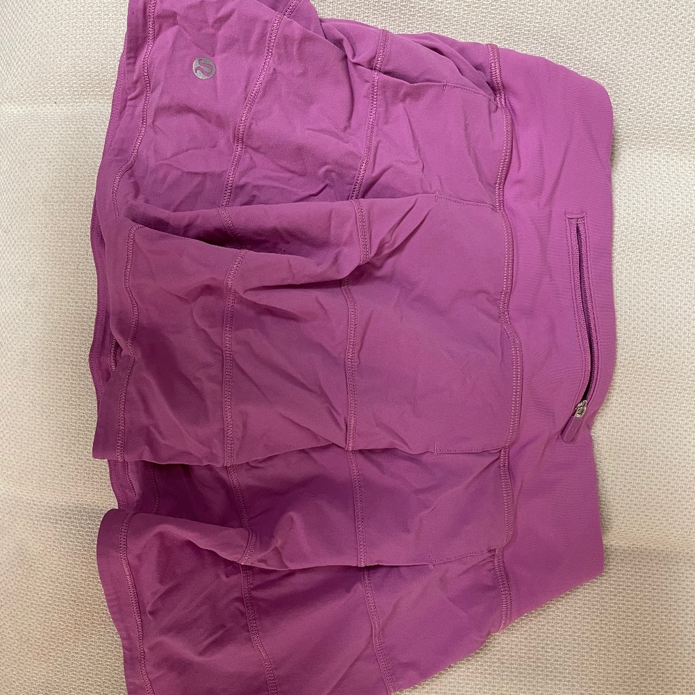 pink lulu lemon skirt